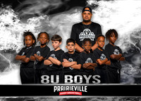 8U Black-White